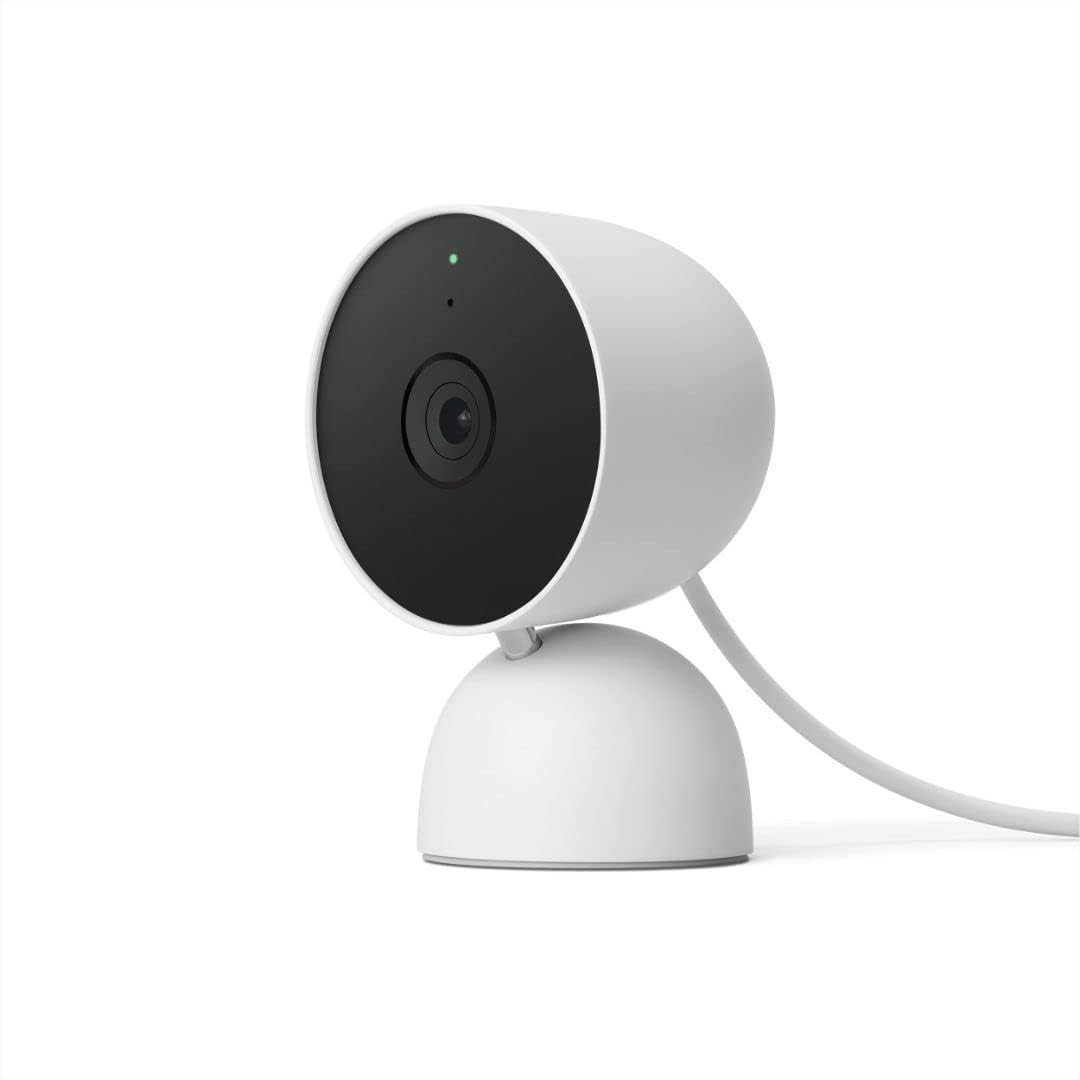 Google 室內 Nest 安全攝影機 1080p (有線)
