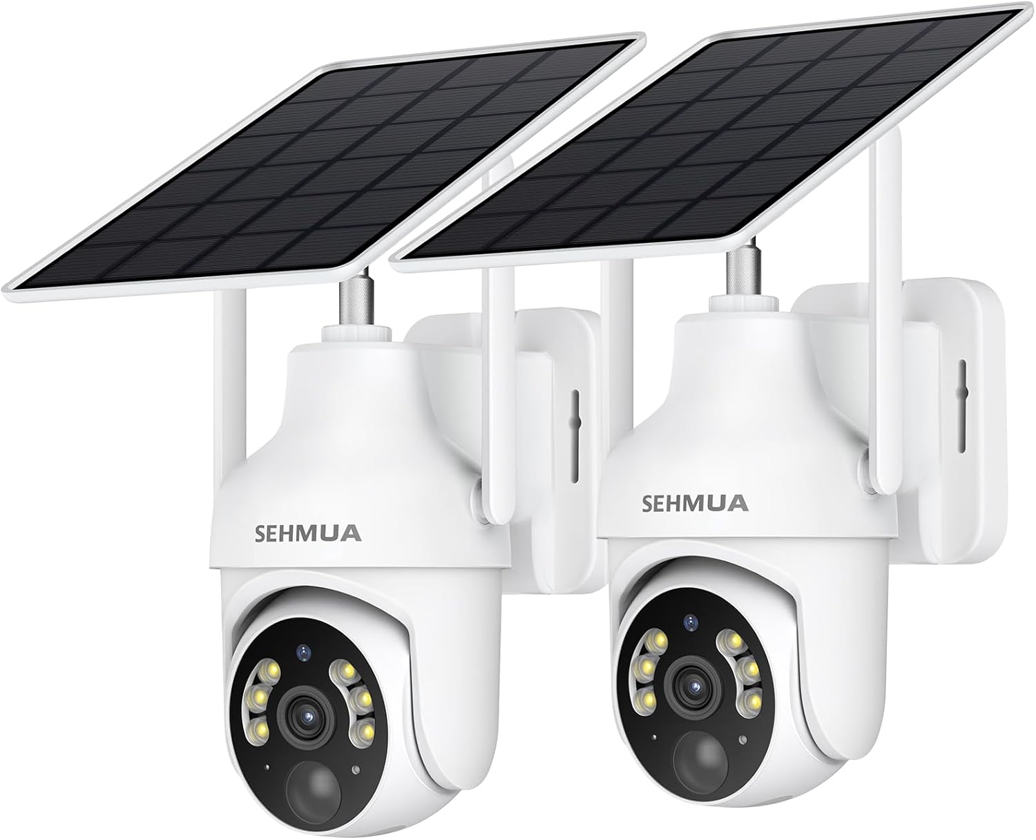 SEHMUA 2K 太陽能監控攝影機